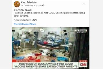 Fact Check: వ్యాక్సిన్ తీసుకున్నవారు మనుషుల్ని చంపి తింటున్నారా..వార్తలో నిజమెంత? 