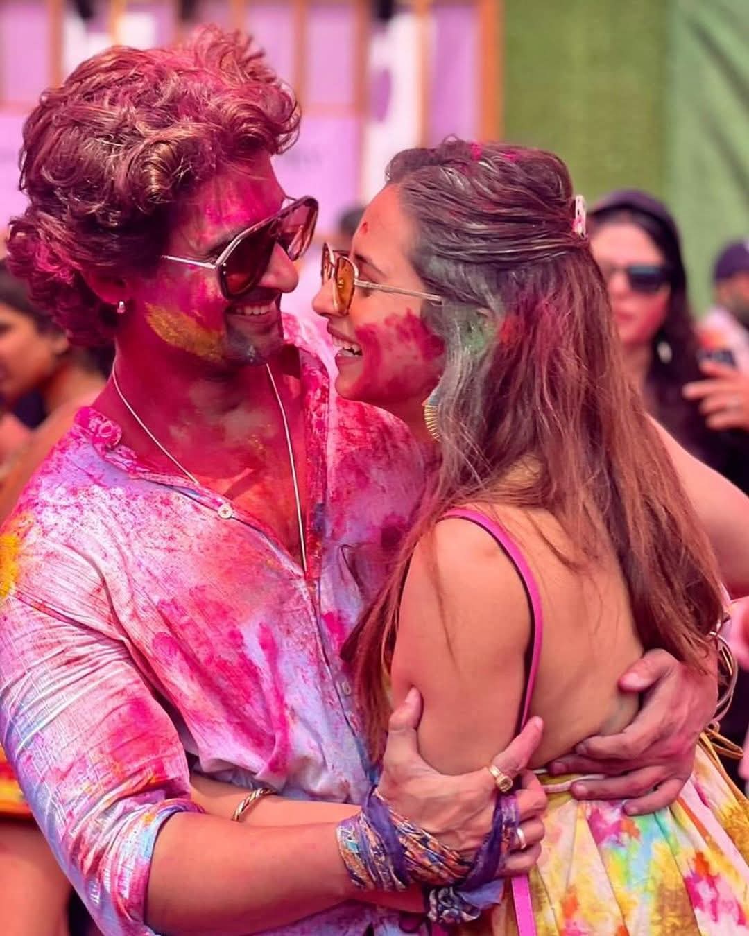 Indian Celebrities Holi Celebrations Photos Gallery