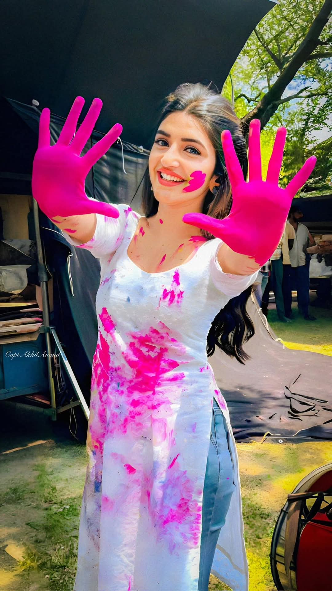 Indian Celebrities Holi Celebrations Photos Gallery