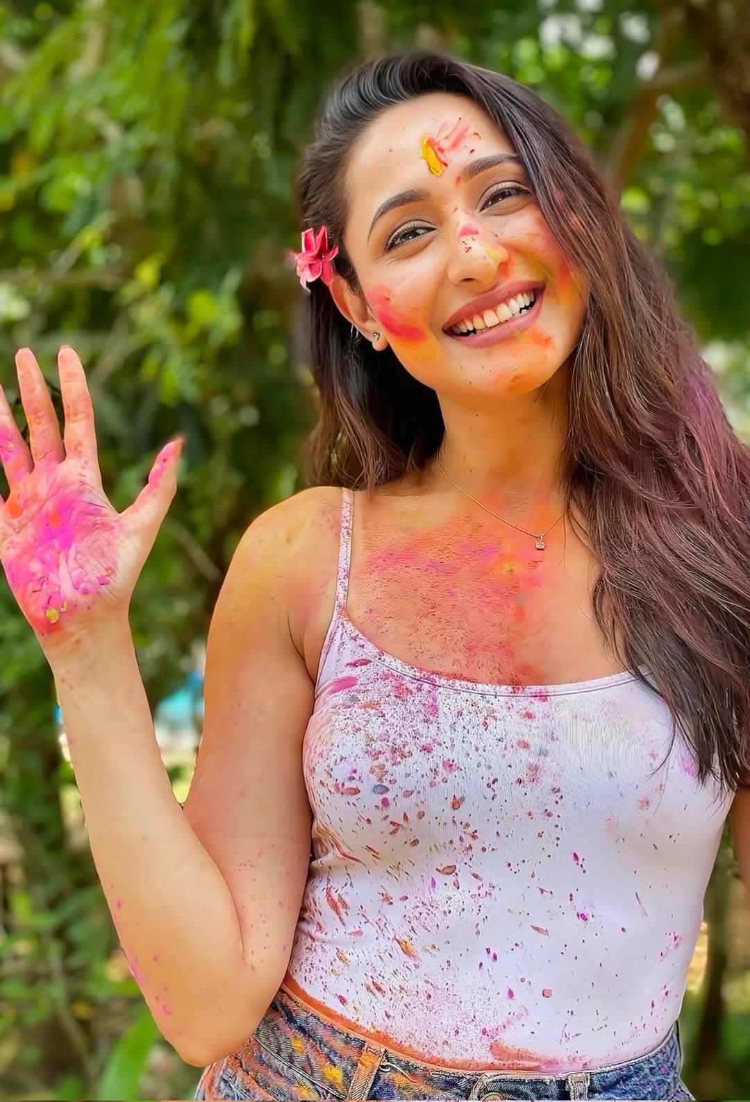 Indian Celebrities Holi Celebrations Photos Gallery