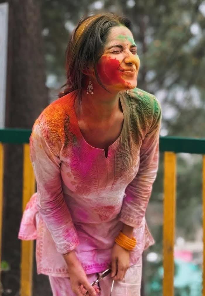 Indian Celebrities Holi Celebrations Photos Gallery