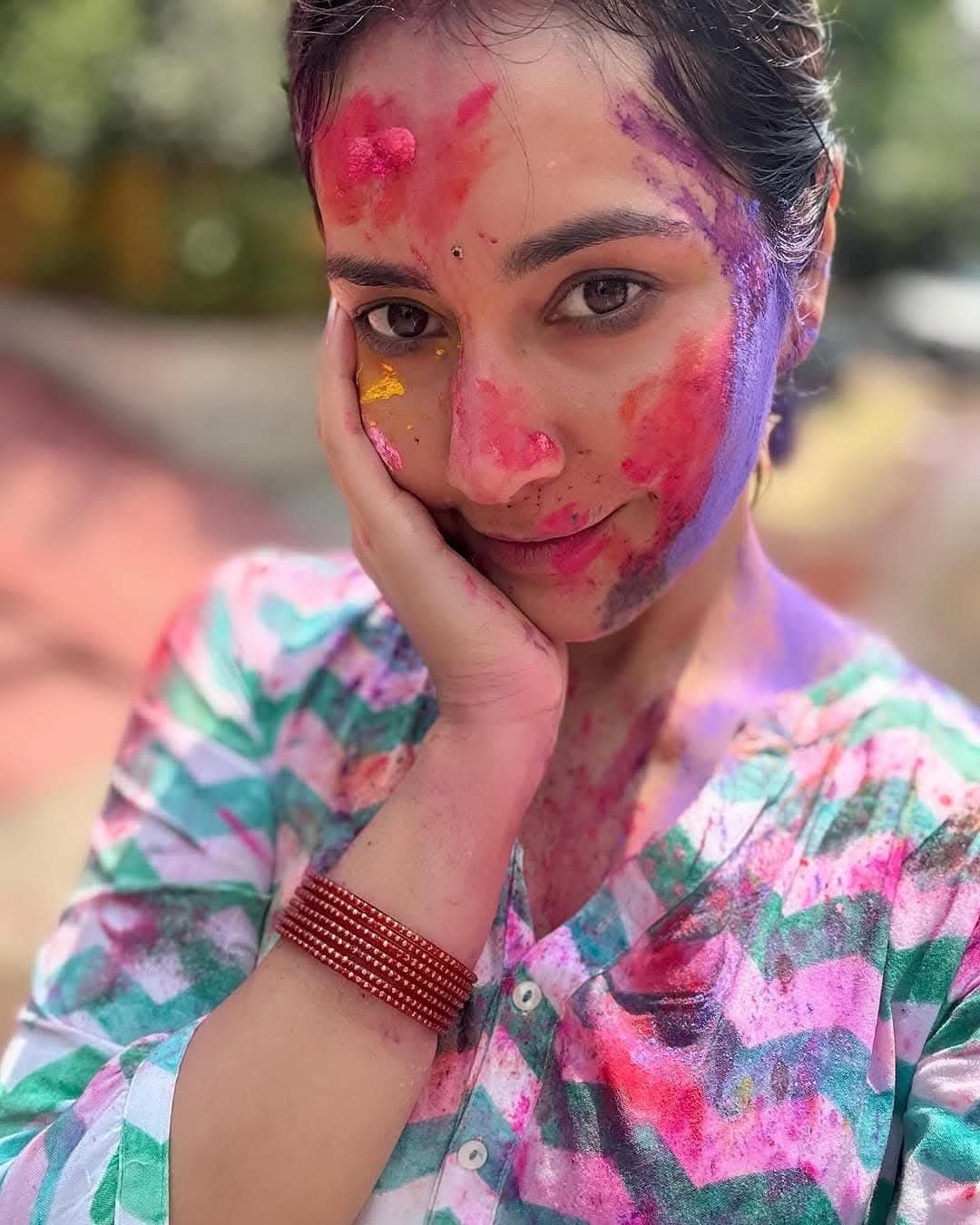 Indian Celebrities Holi Celebrations Photos Gallery