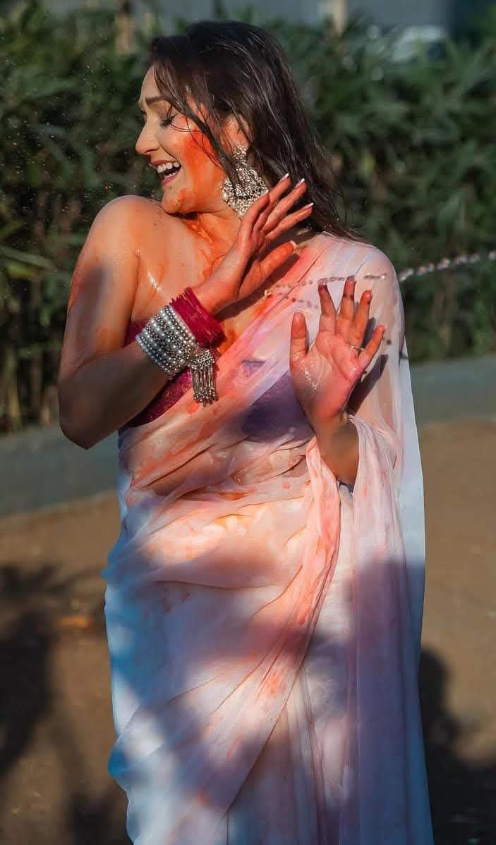 Indian Celebrities Holi Celebrations Photos Gallery