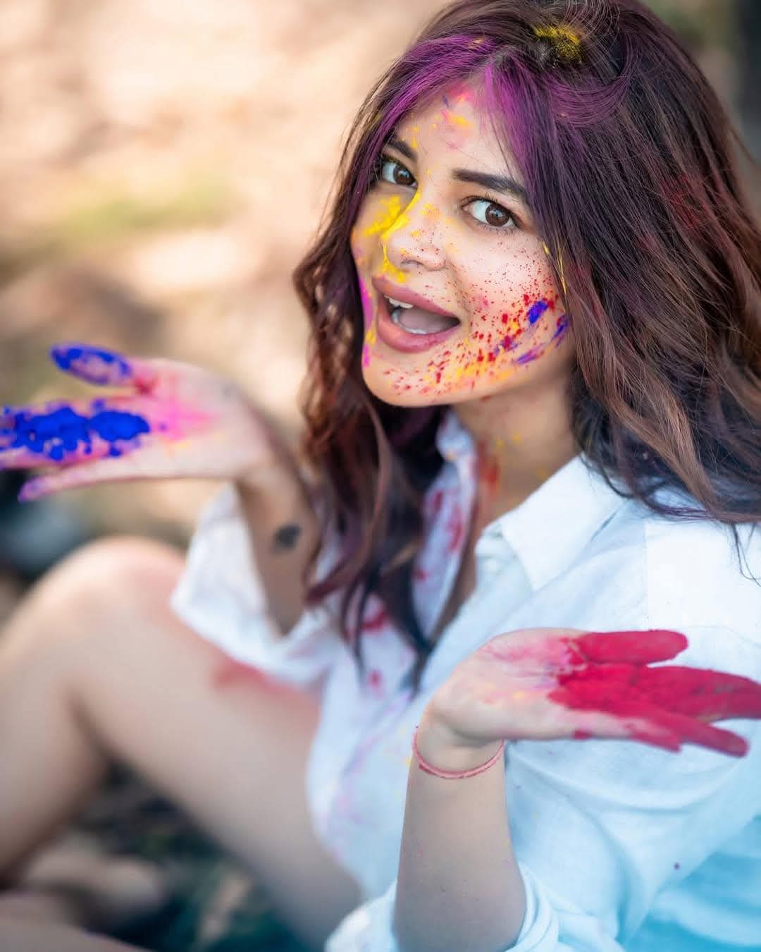 Indian Celebrities Holi Celebrations Photos Gallery