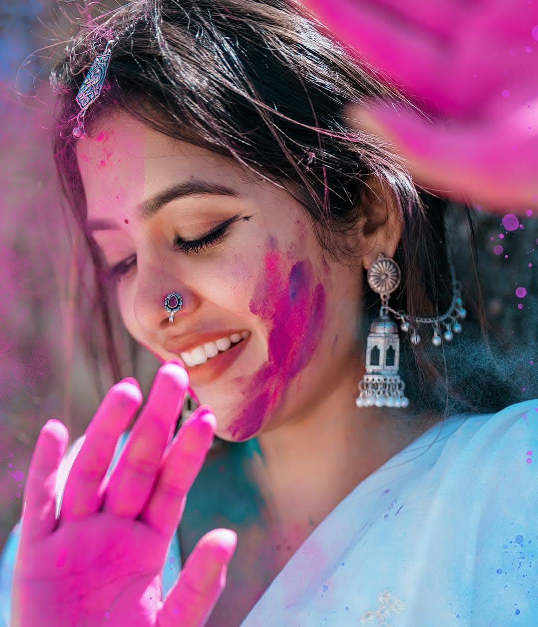 Indian Celebrities Holi Celebrations Photos Gallery