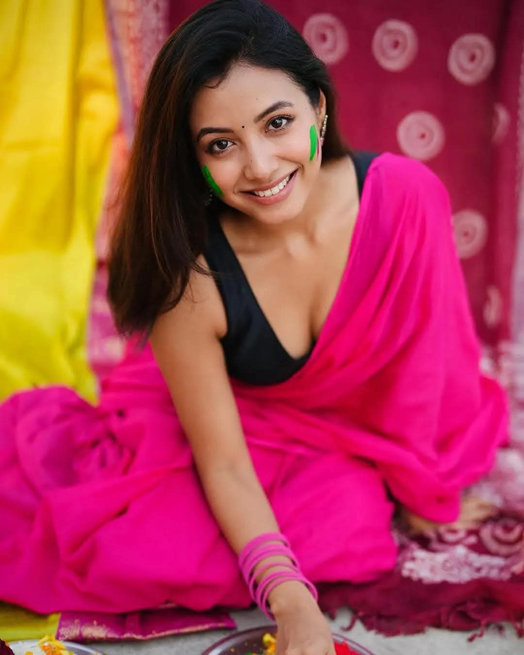 Indian Celebrities Holi Celebrations Photos Gallery