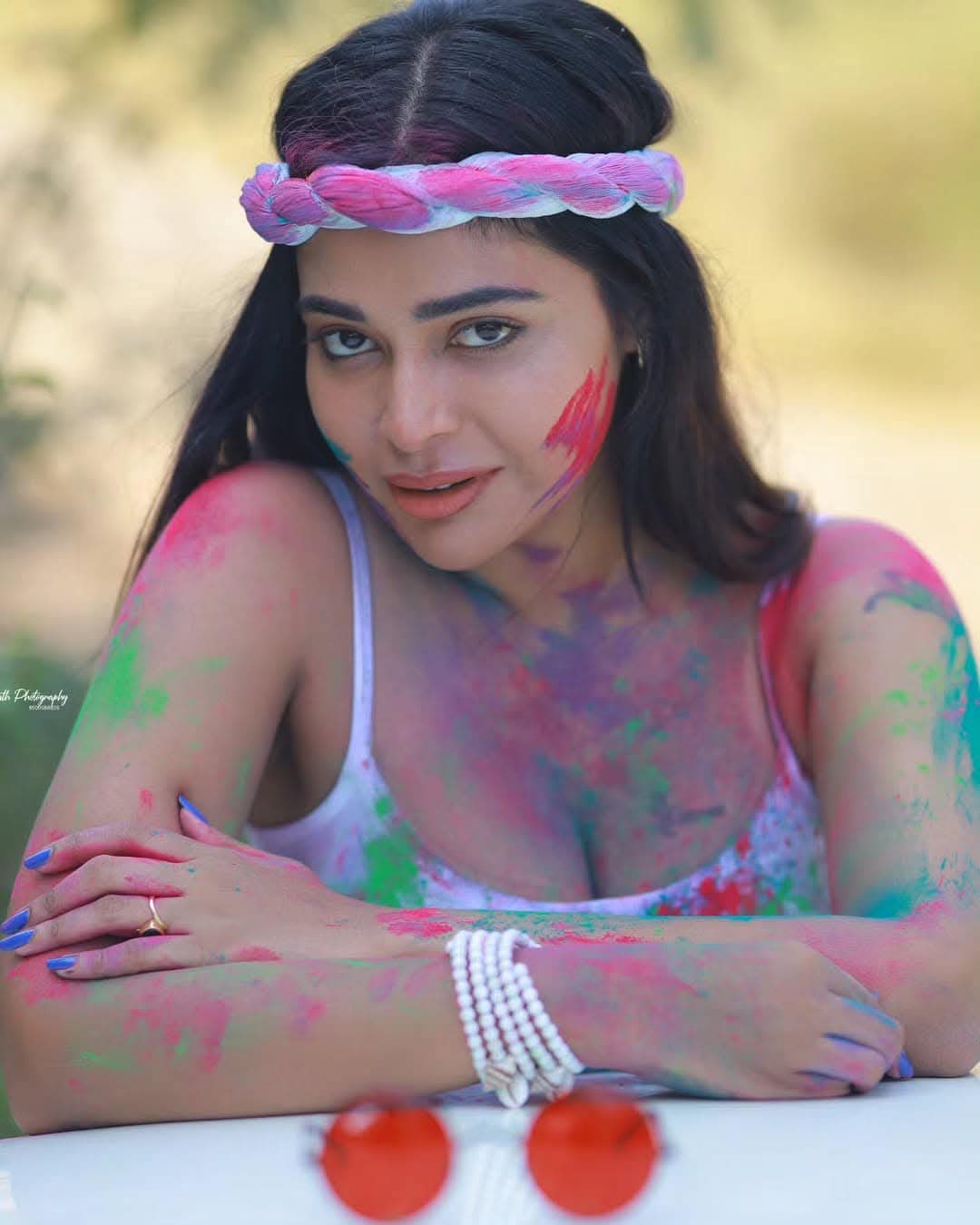 Indian Celebrities Holi Celebrations Photos Gallery