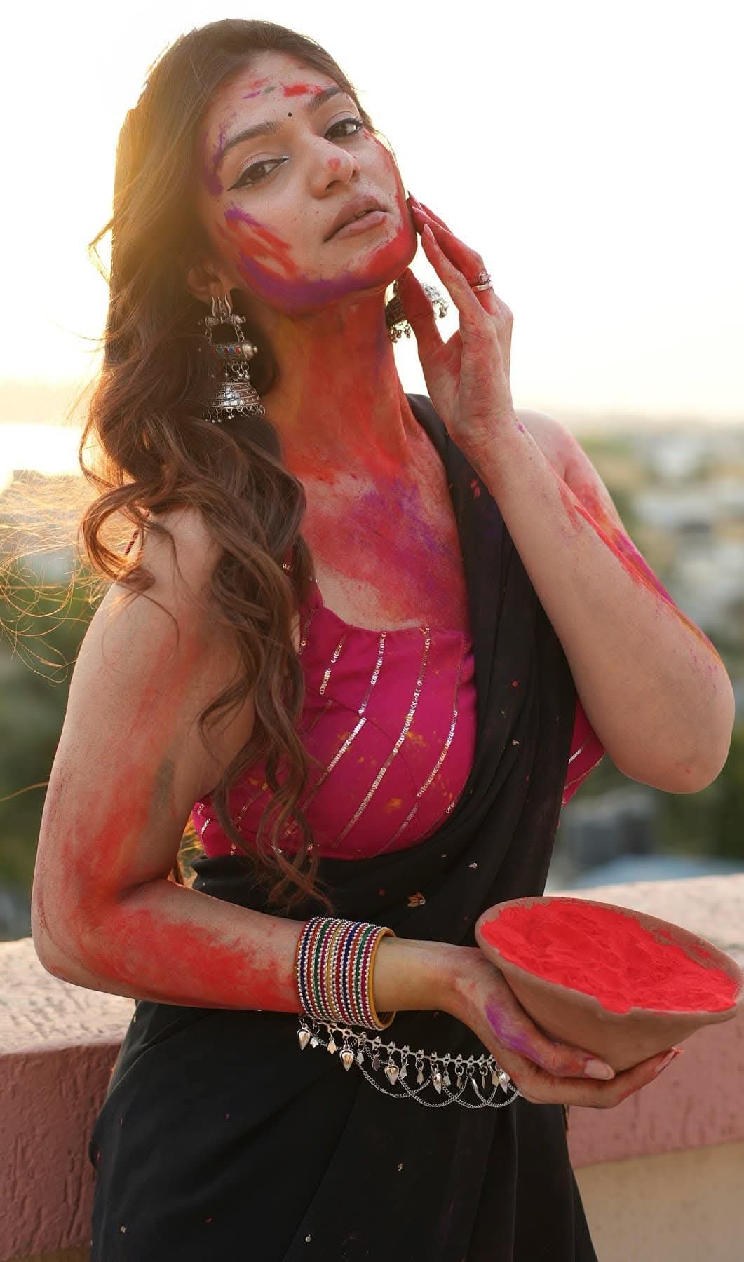 Indian Celebrities Holi Celebrations Photos Gallery