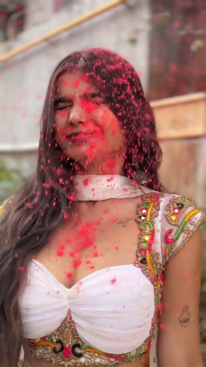 Indian Celebrities Holi Celebrations Photos Gallery