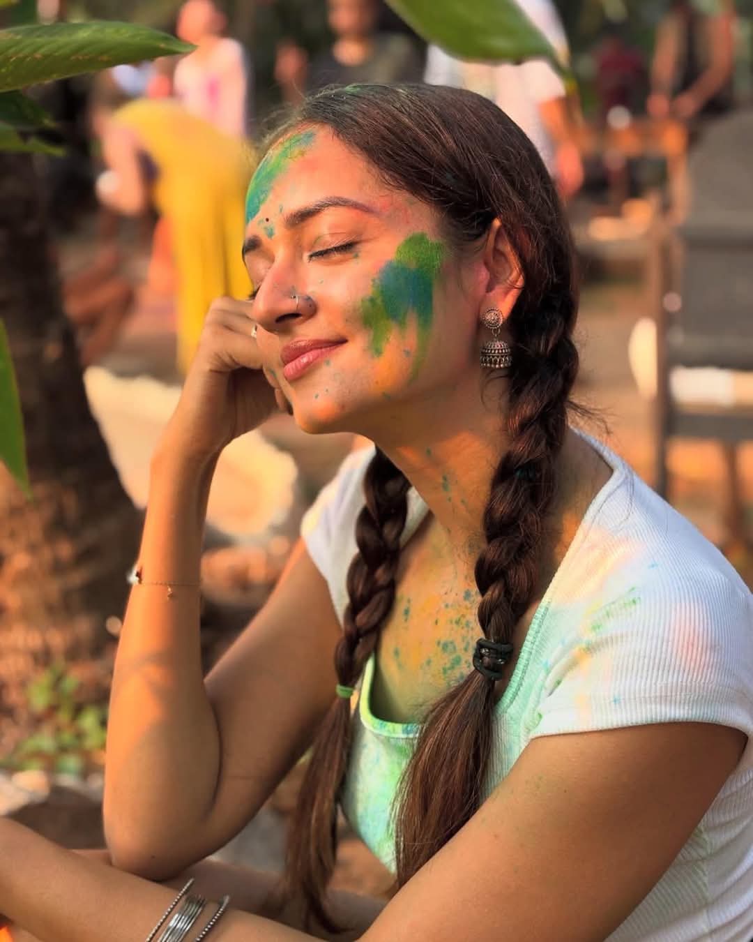 Indian Celebrities Holi Celebrations Photos Gallery