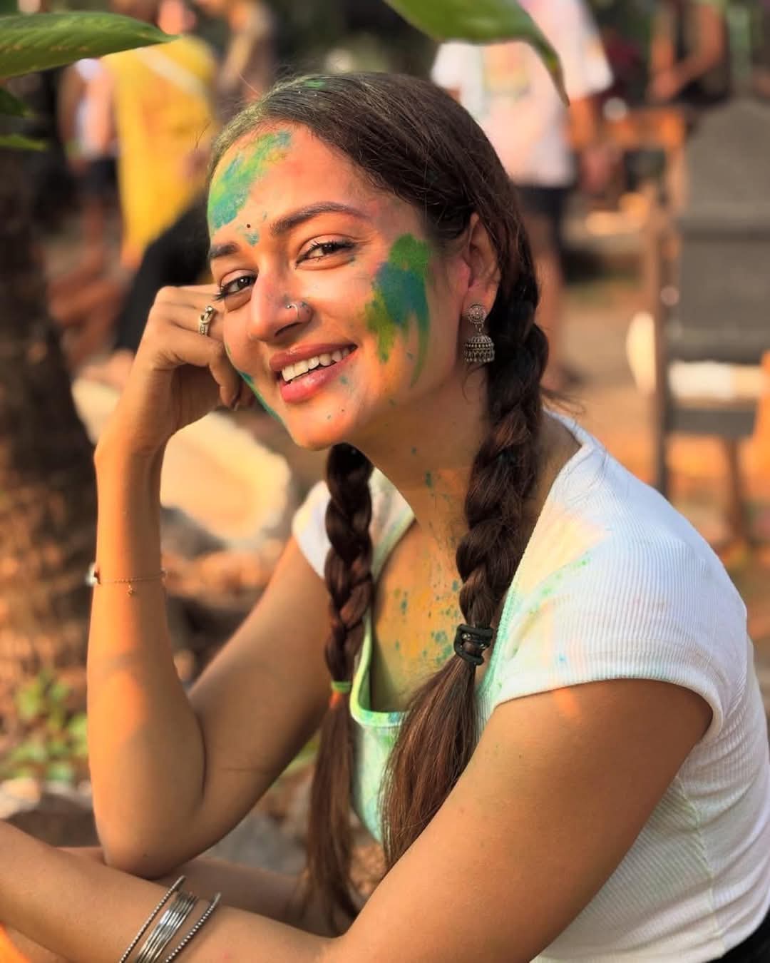 Indian Celebrities Holi Celebrations Photos Gallery