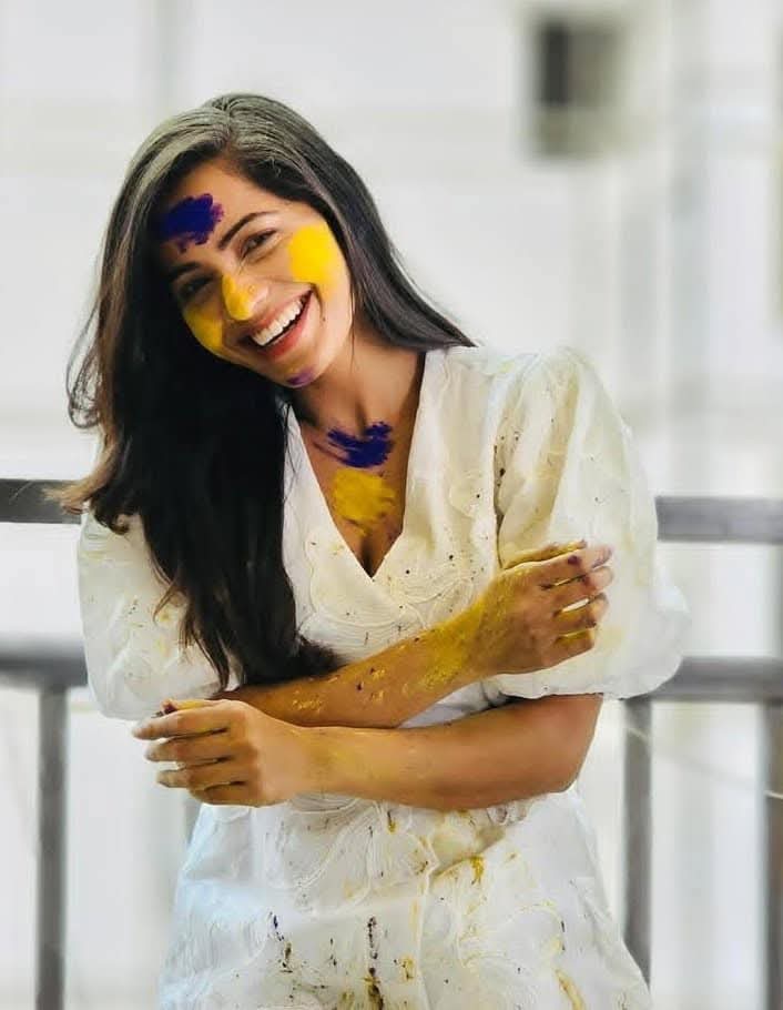 Indian Celebrities Holi Celebrations Photos Gallery
