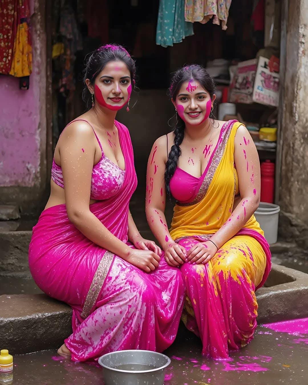 Indian Celebrities Holi Celebrations Photos Gallery