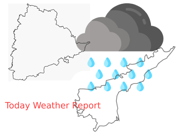 తెలుగు రాష్ట్రాల్లోని వివిధ నగరాలలో ఈనాటి  (సోమవారం September 02 2019) ఉష్ణోగ్రతలు