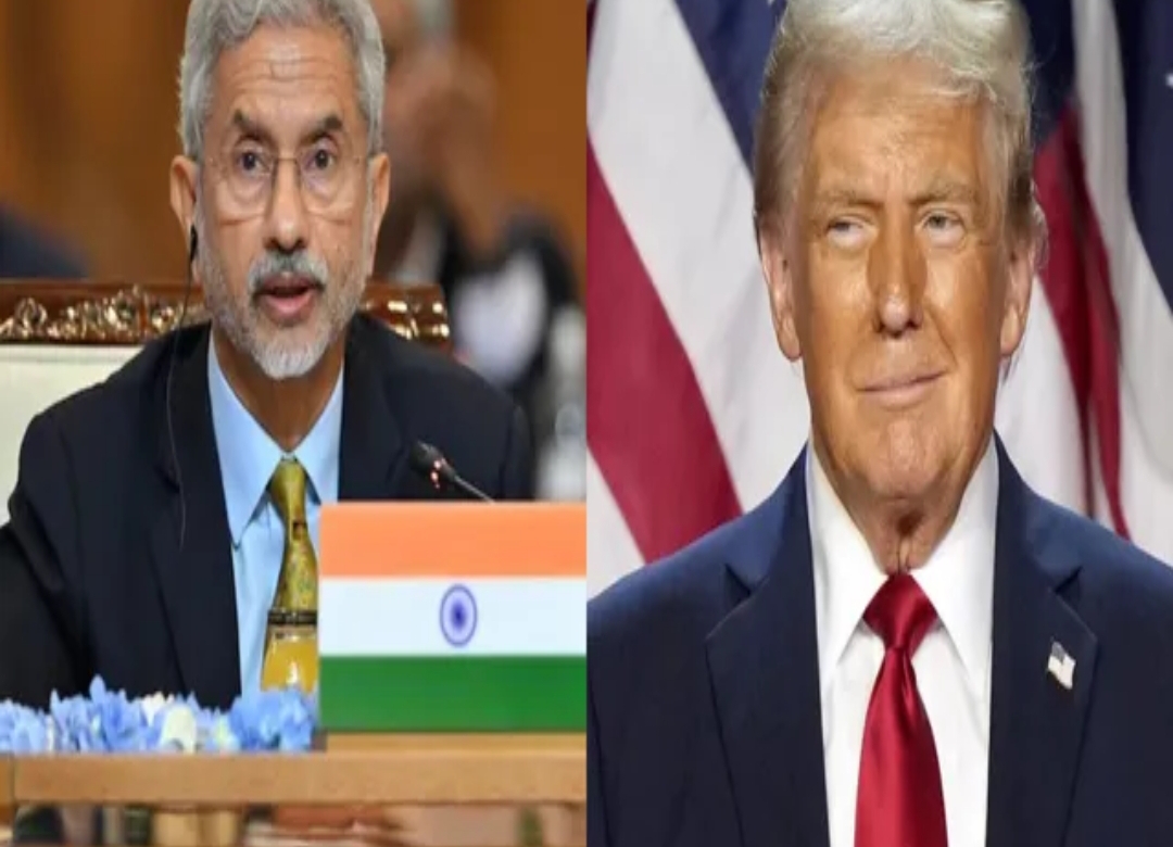 ట్రంప్ కు కేంద్ర మంత్రి జైశంకర్ కౌంటర్