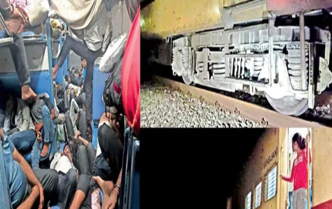 Breaking: ఏపిలో రైలులో మంటలు