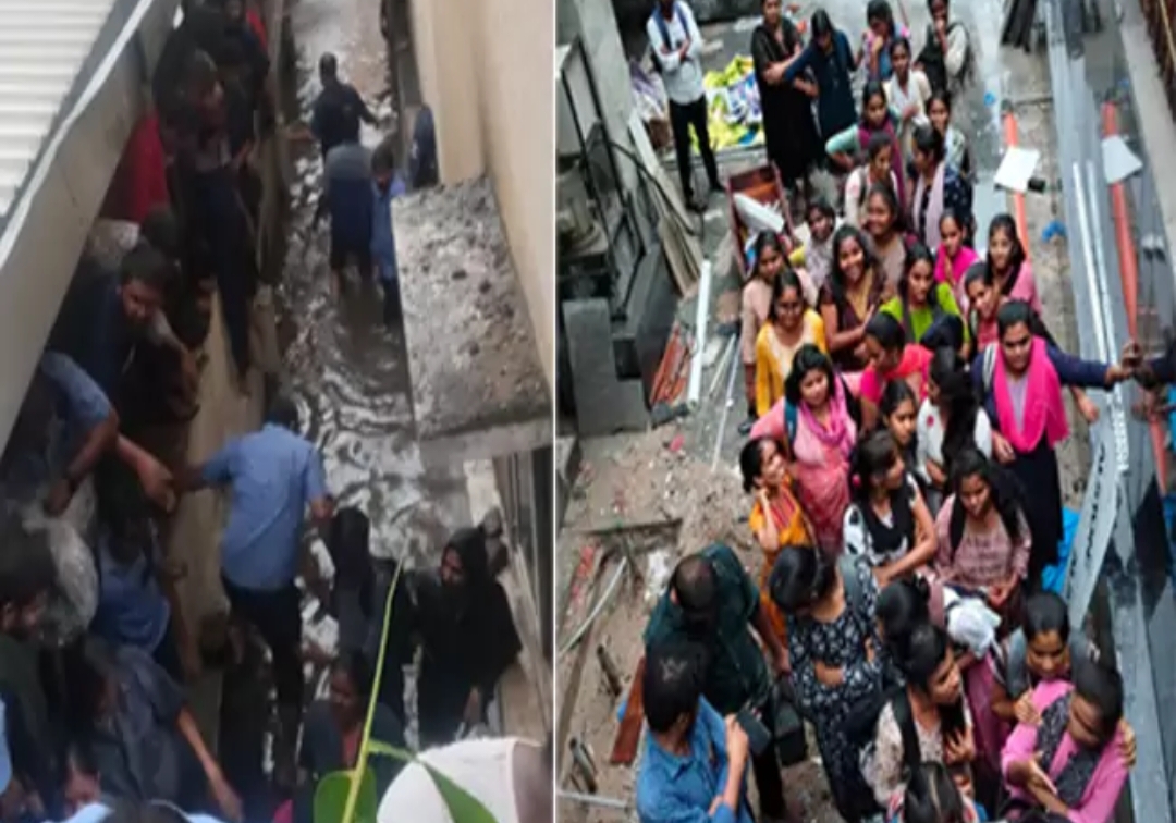 వరదలో చిక్కుకున్న 30 మంది