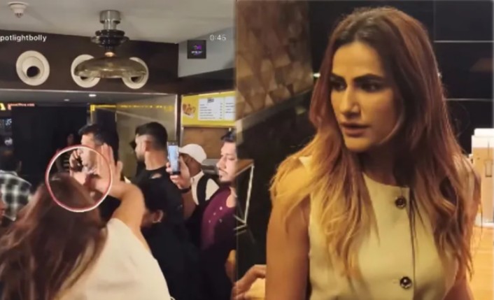 నటుడిని చెప్పుతో కొట్టిన నటి