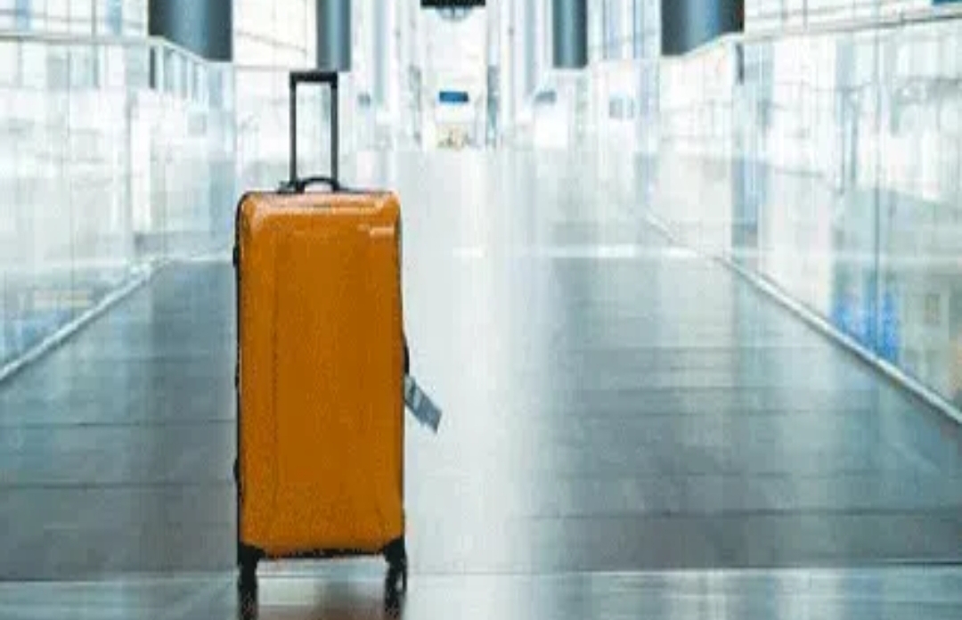 లగేజీ బ్యాగులో రెండేళ్ల చిన్నారి...