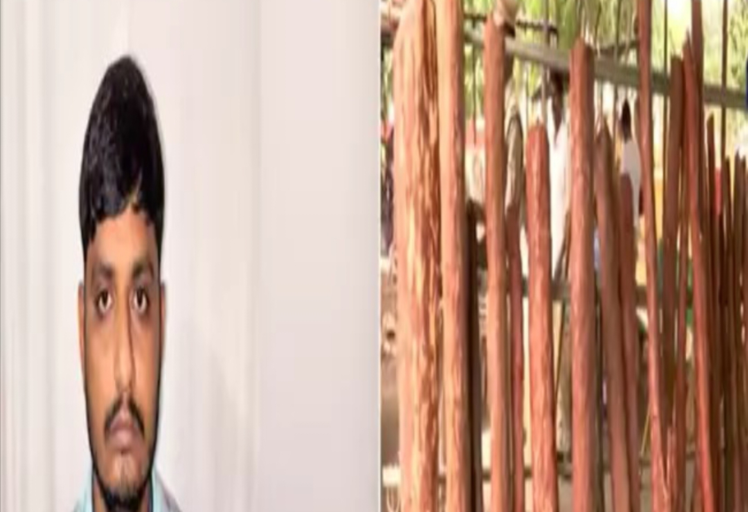 ఏపిలో మోస్ట్ వాంటెడ్ ఎర్రచందనం స్మగ్లర్ అరెస్ట్