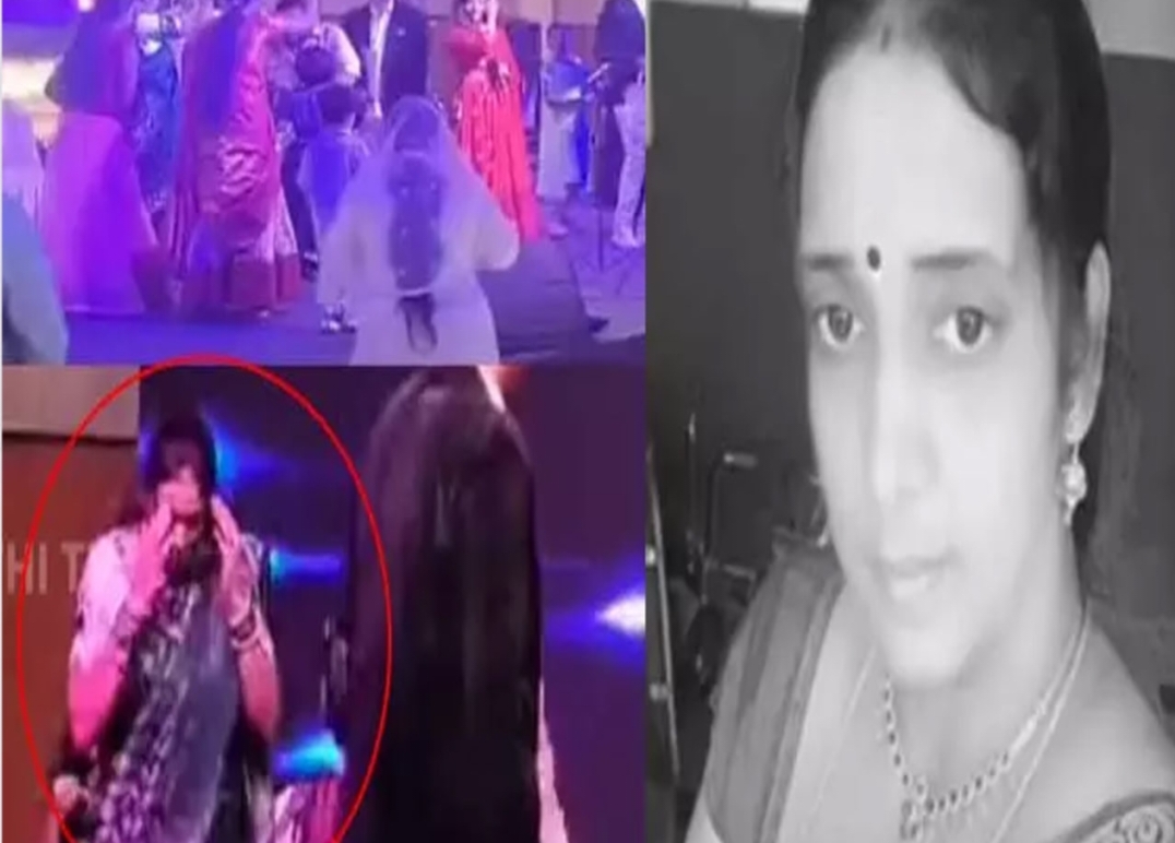 డ్యాన్స్ చేస్తూ కుప్పకూలిన మహిళ