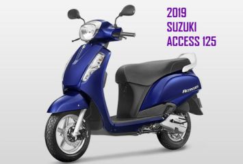 సరికొత్త బ్రేకింగ్ సిస్టమ్‌తో 2019 సుజుకి యాక్సెస్ 125