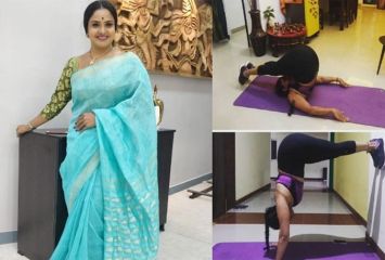 పిచ్చ హాట్‌గా నటి ప్రగతి.. మతిపోగొట్టే యోగాసనాలు!