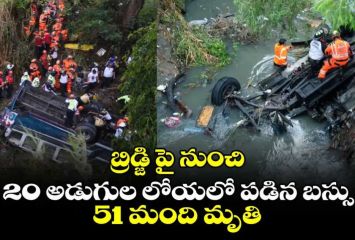 లోయలో పడిన బస్సు.. 51 మంది మృతి