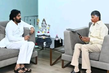 చంద్రబాబుతో పవన్ కళ్యాణ్ భేటీ