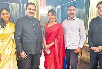 శ్రీనివాసరావు ఇంటికి అదానీ..ఇంతకీ ఆయన ఎవరంటే..