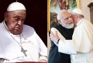 పోప్ ఫ్రాన్సిస్ కన్నుమూత.. ప్రధాని మోడీ సంతాపం