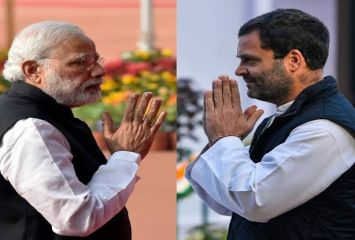 ప్రధాని మోడీతో రాహుల్ గాంధీ భేటీ
