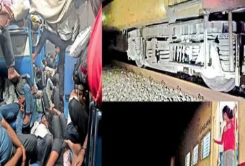 Breaking: ఏపిలో రైలులో మంటలు