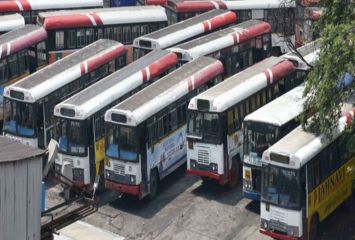 కర్ణాటకలో నేటి  నుండి ఆర్టీసీ బస్సులు బంద్