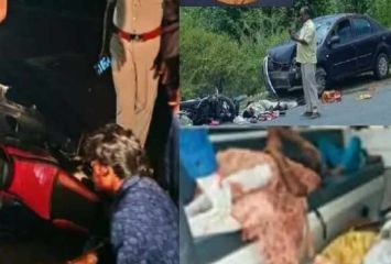 ప్రయాణించాలంటే భయం పుట్టిస్తున్న జాతీయ రహదారి 