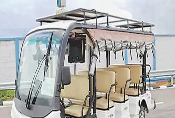 హైదరాబాద్ లో డ్రైవర్ రహిత మినీ బస్సులు