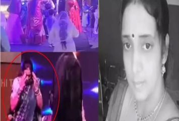 డ్యాన్స్ చేస్తూ కుప్పకూలిన మహిళ